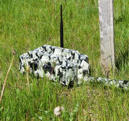 APEX Above Ground marker AGM in the field