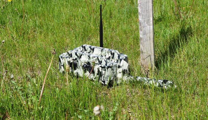 APEX Above Ground marker AGM in the field