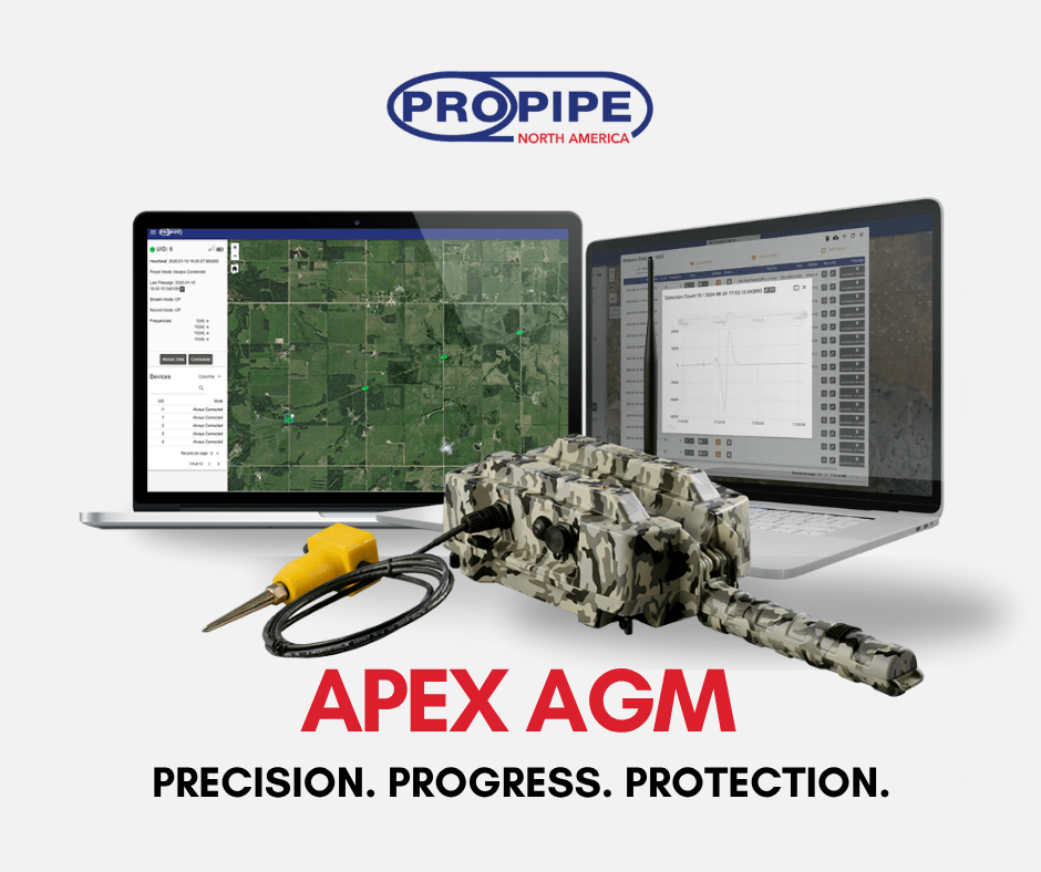 APEX AGM for autonomous pig tracking