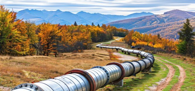 Pipeline in the Field, Autumn