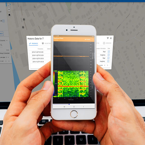 Pigview mobile pig tracking software on smartphone