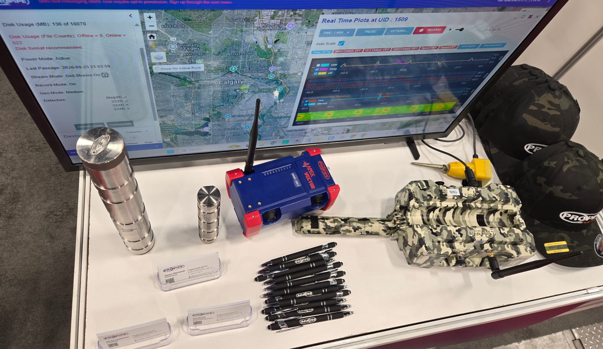 Propipe North America swag ready for the trade show